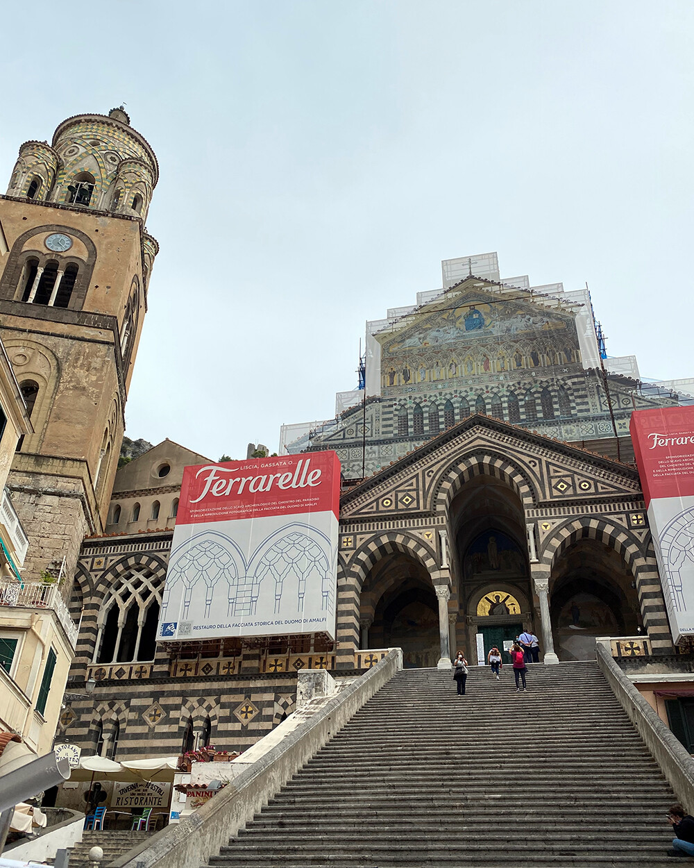 Front of the Amalfi Cathedral, Duomo di Amalfi