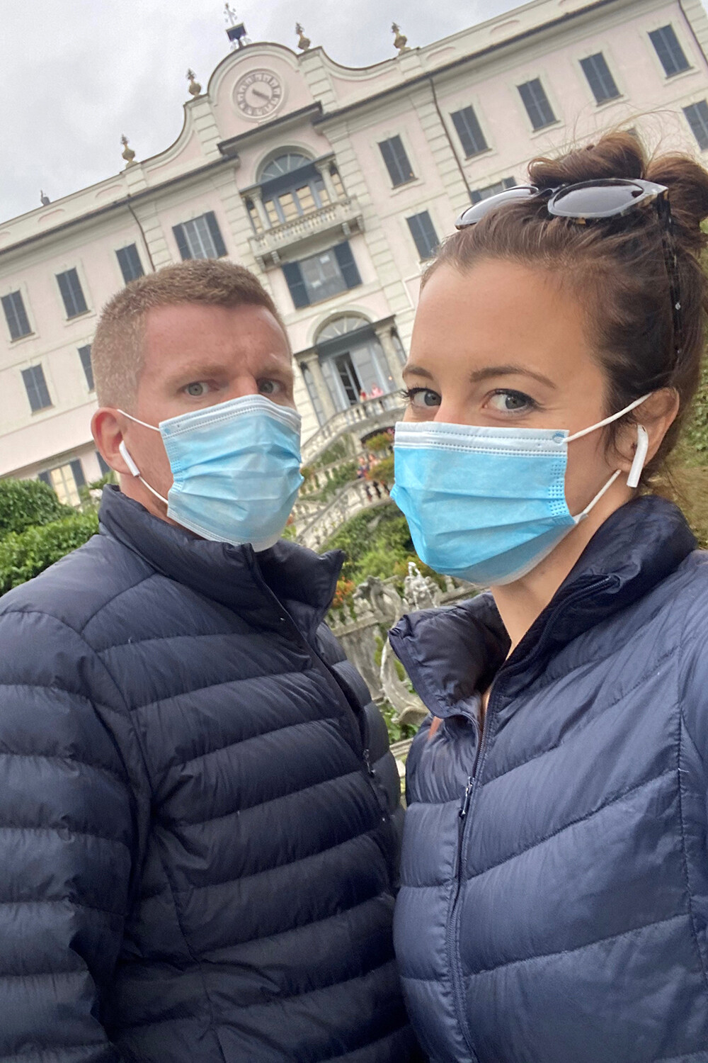 Mask Selfie in Italy