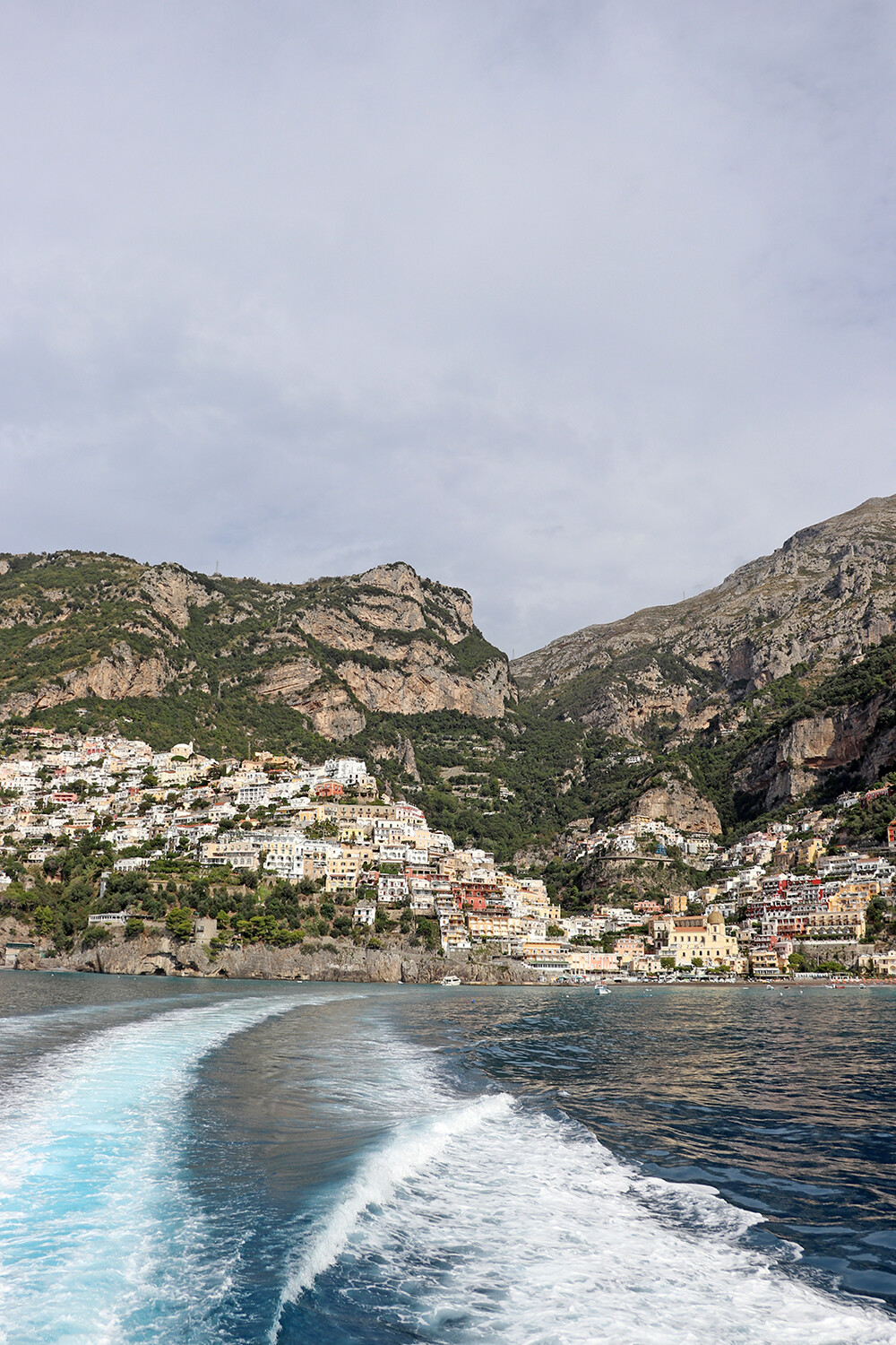 Positano from the Water