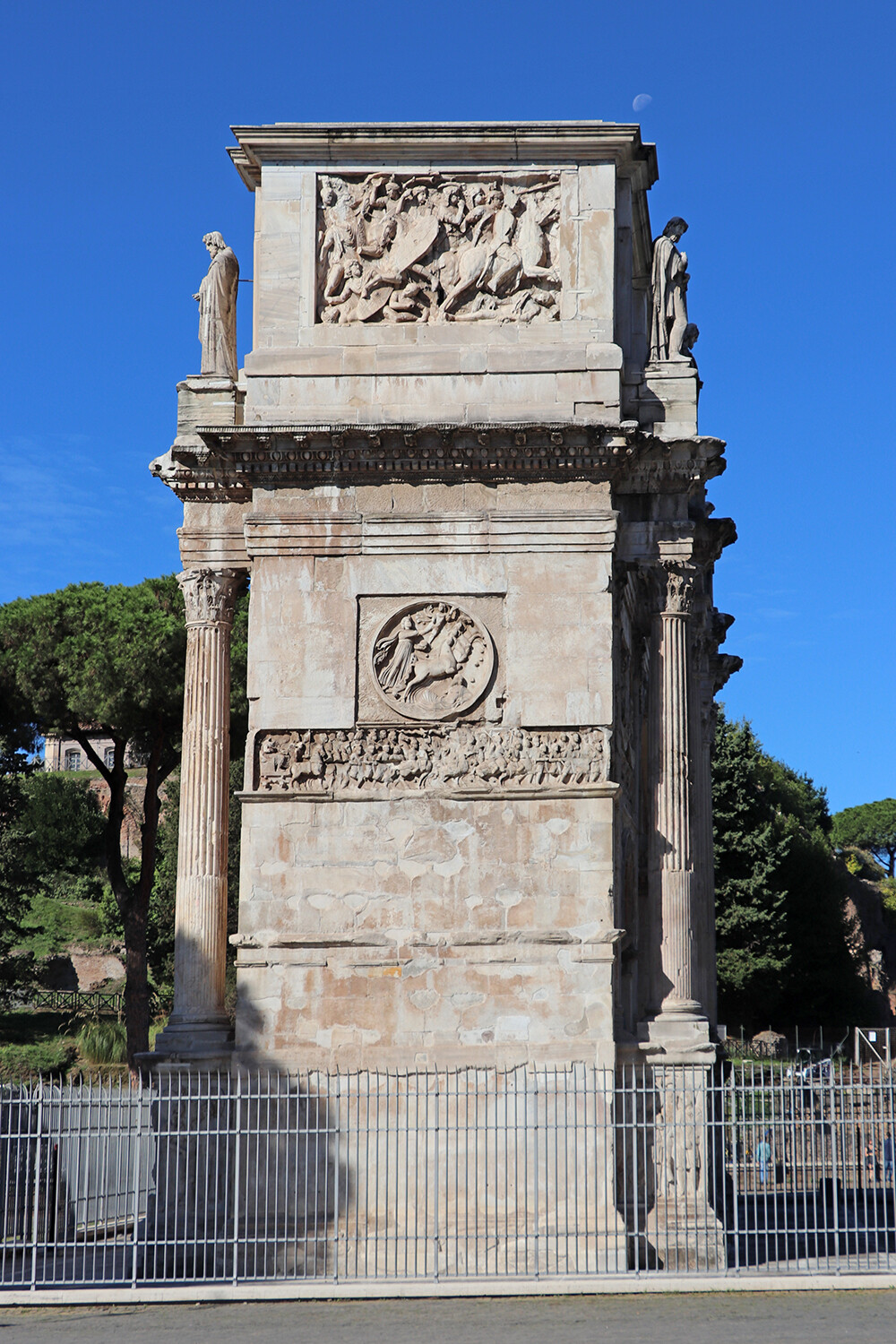 The Arch of Constantine in Rome