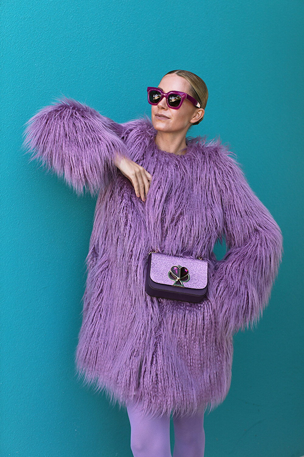 Blair Eadie Atlantic Pacific - All Purple Outfit