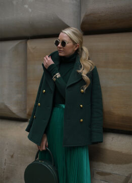 Blair Eadie Atlantic Pacific - Green Outfit with David Yurman