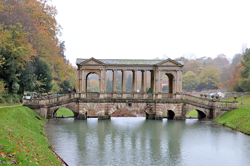 Guide to Bath - Palladian Bridge at the National Trust's Prior Park Landscape Garden