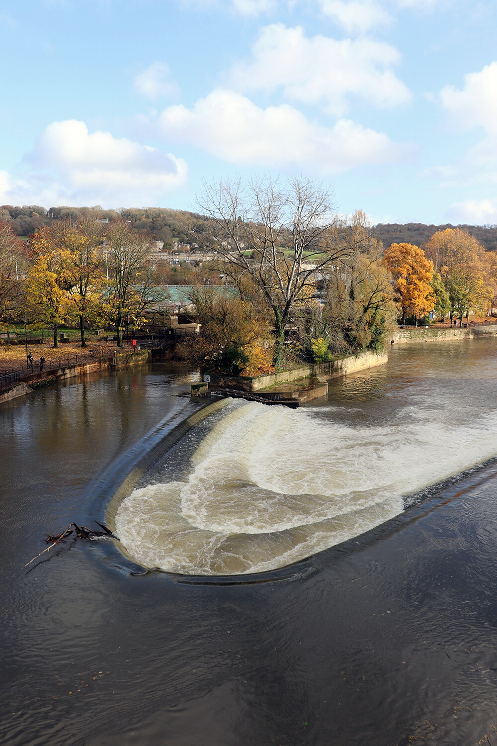 Guide to Bath - Pulteney Bridge Waterfall
