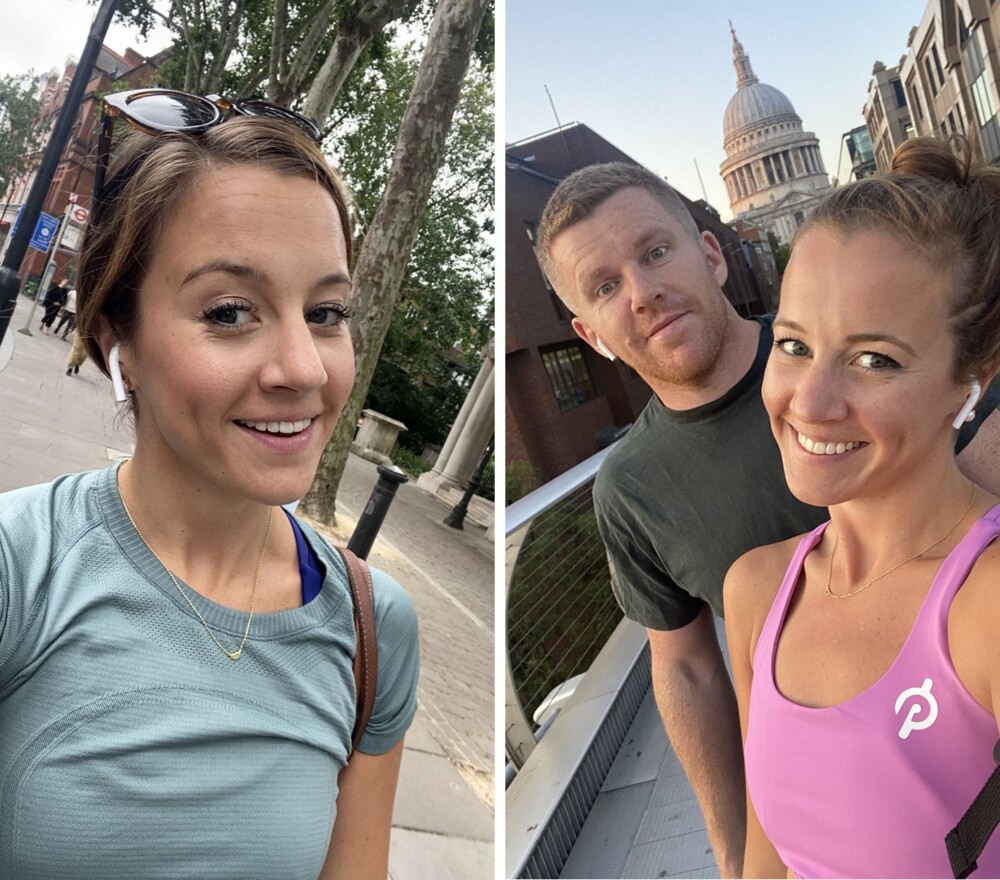 London Fitness Selfies