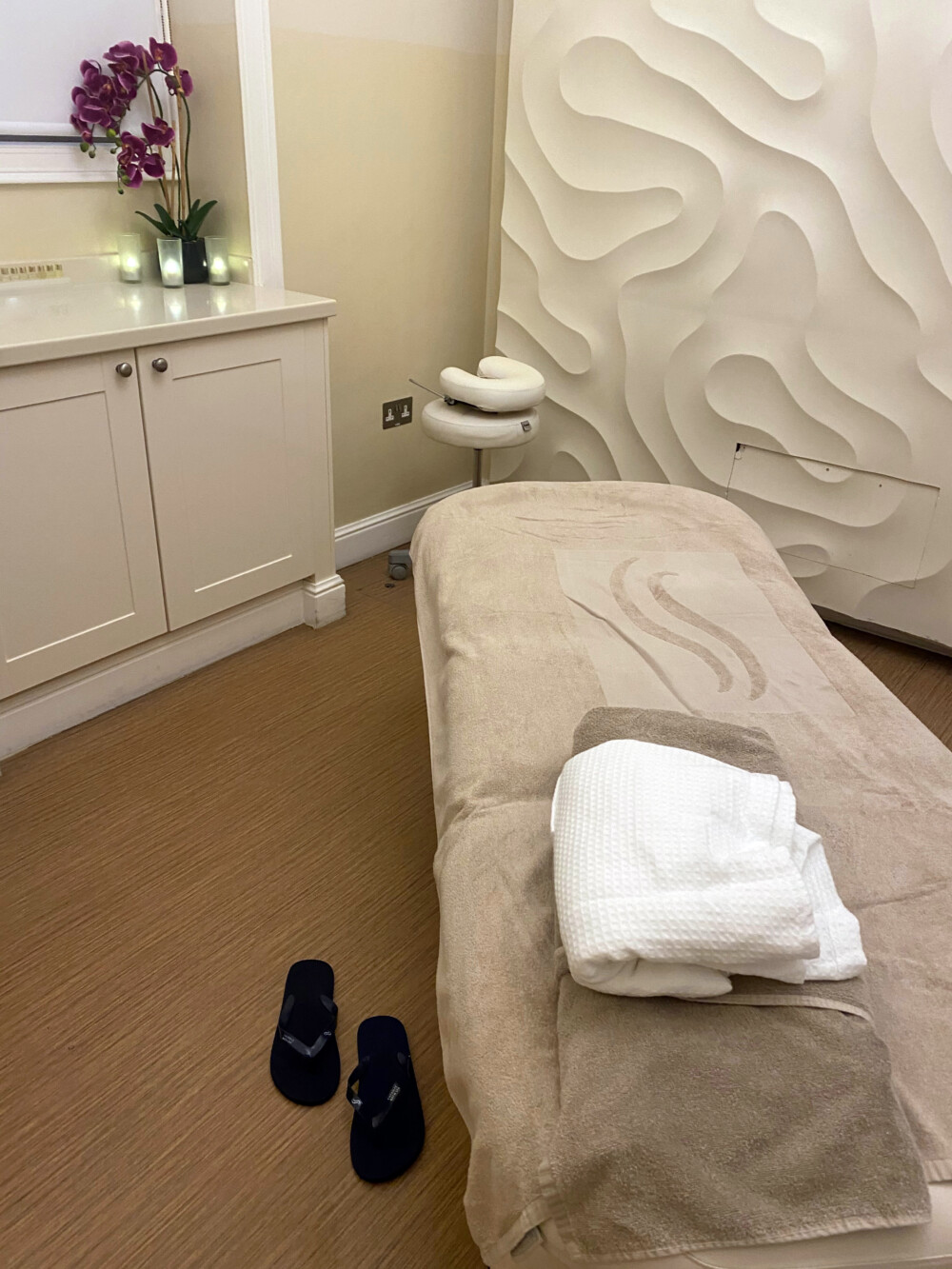 Massage Room at the Thermae Spa