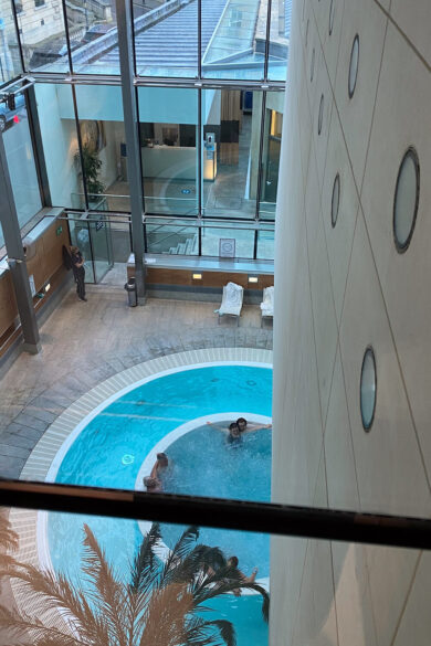 The Indoor Pools at the Thermae Spa