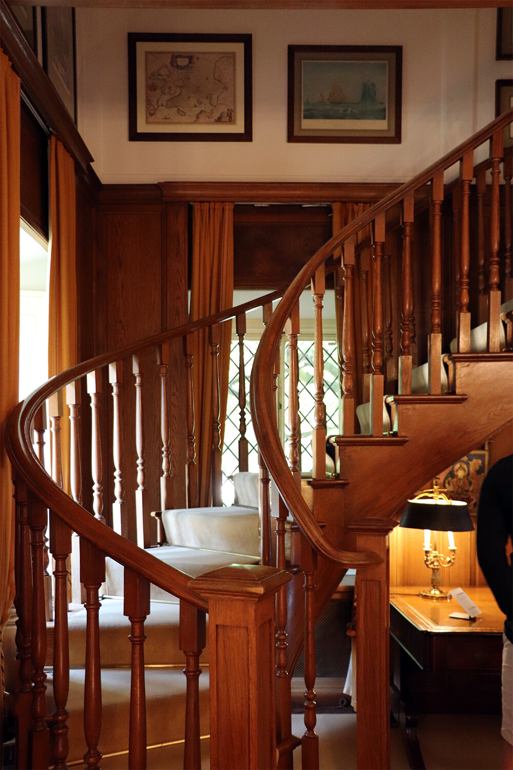 Grand Staircase in Villa del Balbianello