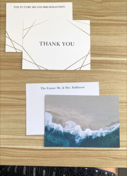 Sparkles and Shoes Thank You Notes