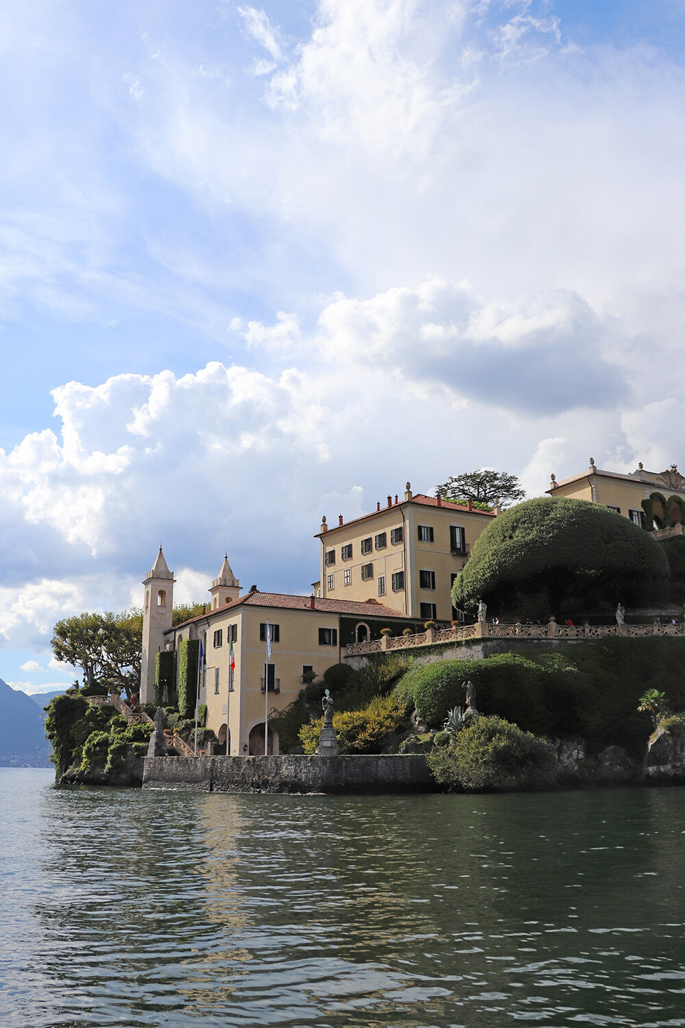 Water Arrival at Villa del Balbianello