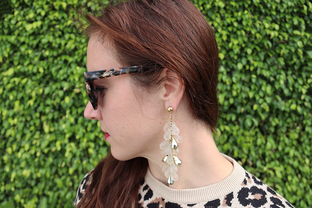Animal Print and LeSpecs Liar Liar Sunglasses in Tortoise 