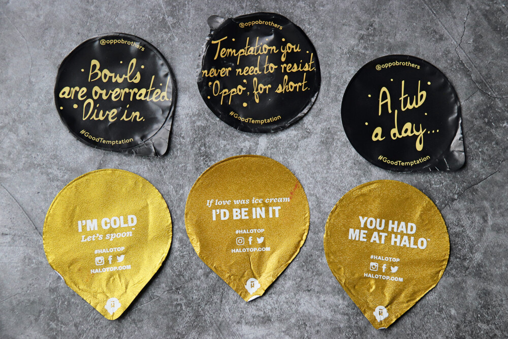 Ice Cream Lid Motivational Sayings
