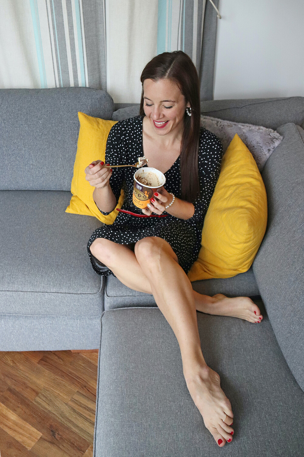 London Blogger Eating Healthy Ice Cream