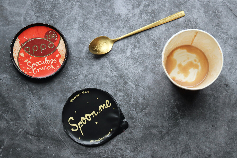Oppo Brothers Speculoos Cinnamon Crunch Ice Cream from Kitten & Shark