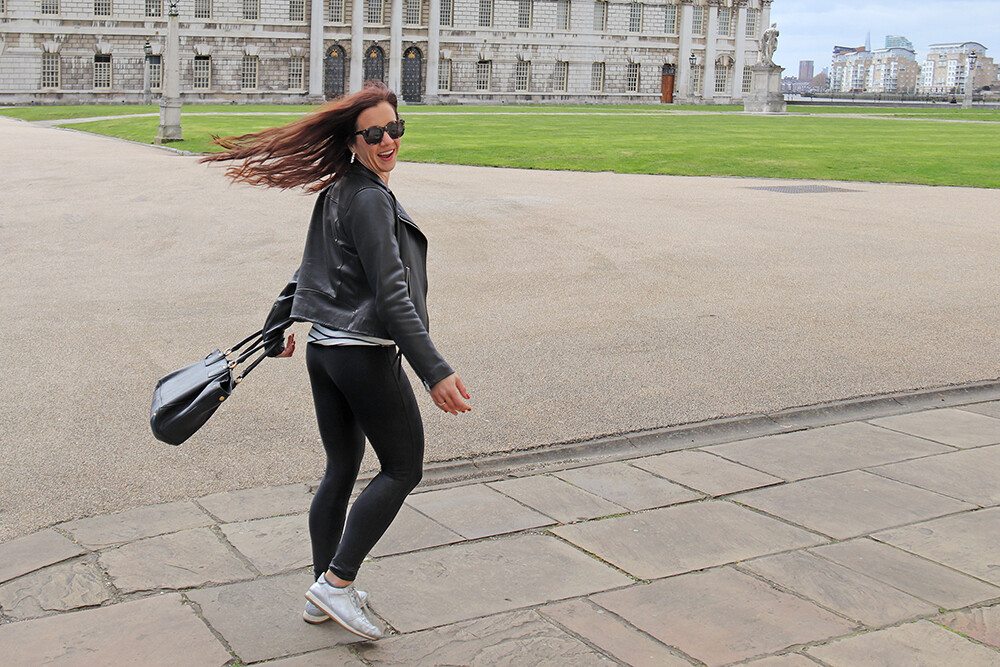 Travel Blogger at the Old Royal Naval College