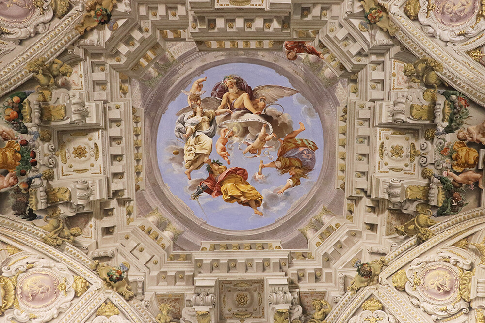 Ceiling Mural in the Pitti Palace