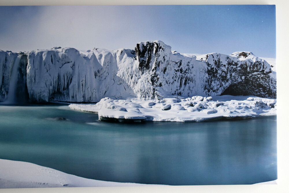 Godafoss Waterfalls Photograph