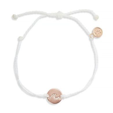 Pura Vida Pave Wave Charm Bracelet