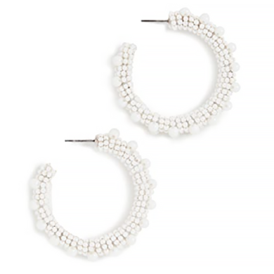 White Jewelry - Deepa by Deepa Gurnani Vidya Earrings