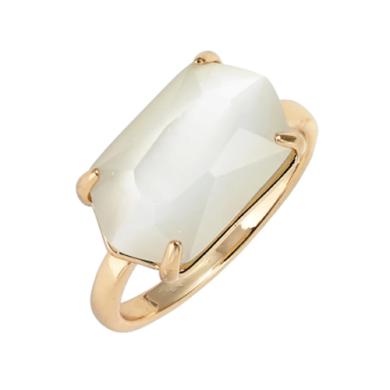 White Jewelry - Nordstrom Faceted Imitation Stone Ring