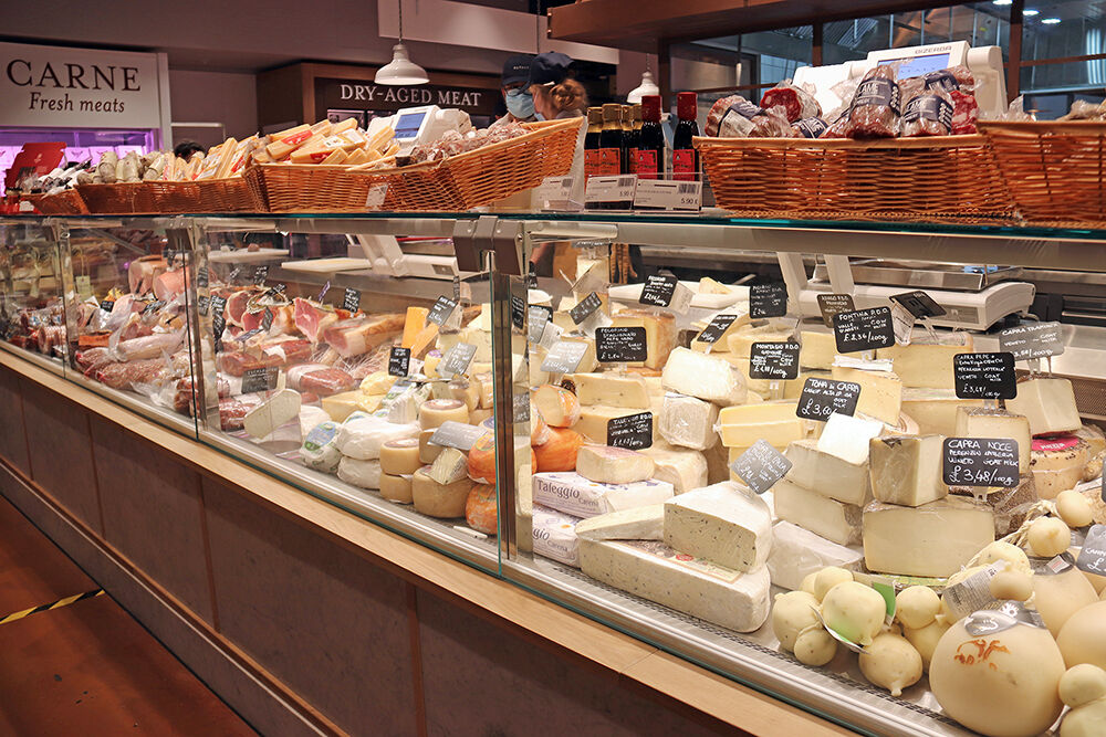 Grand Opening of Eataly London - Cured Meats and Cheeses