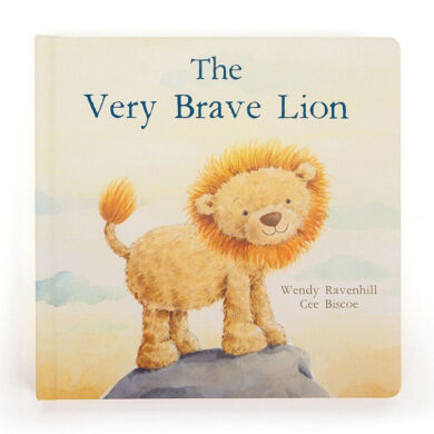 Jellycat The Very Brave Lion' Board Book