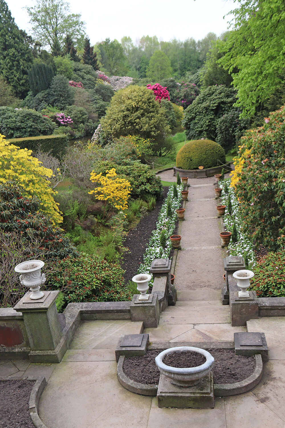 View of the Western Terrace