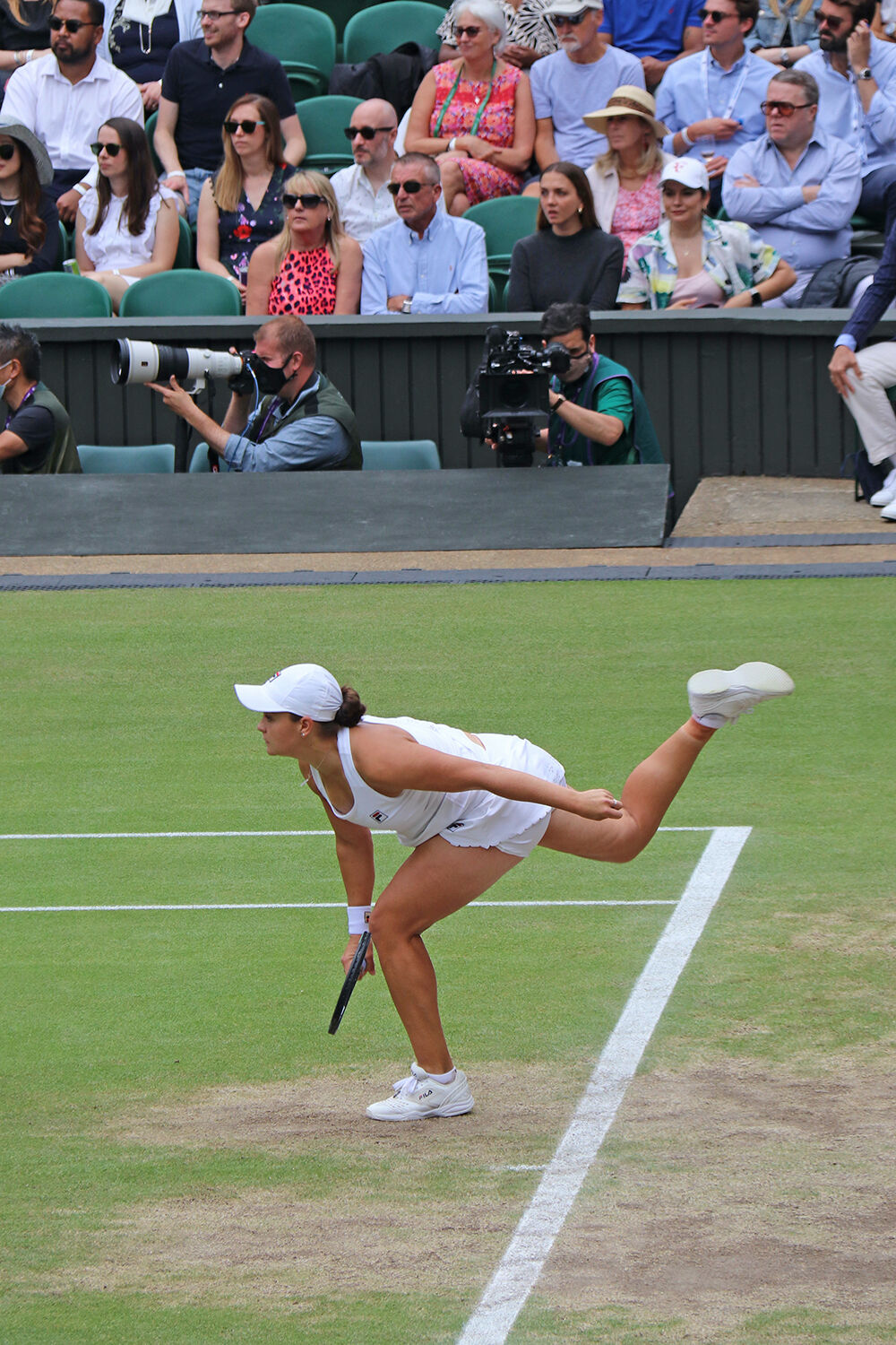 Ash Barty at Wimbledon
