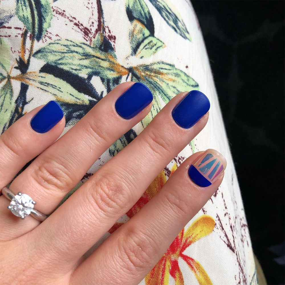 Manicure Ideas - Dashing Diva True Blue