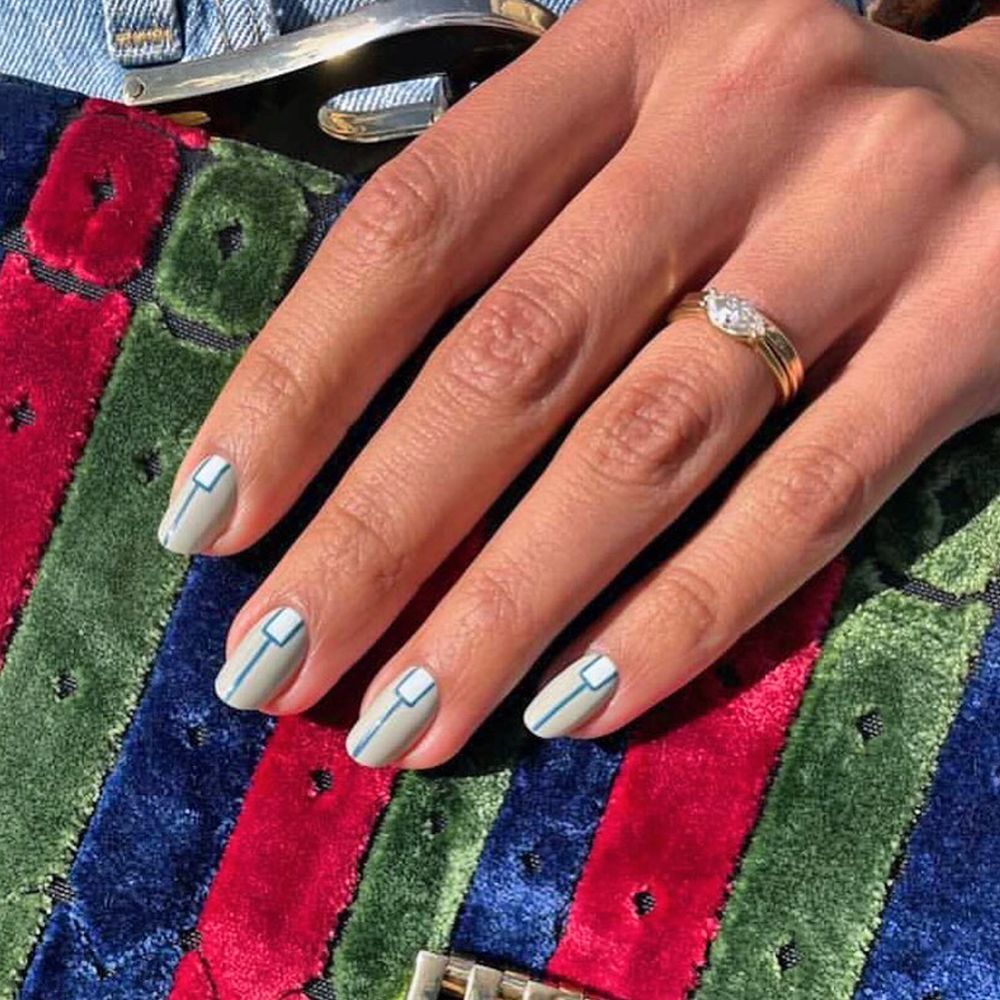 Manicure Ideas - Geometric Shapes