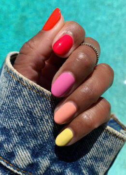 Manicure Ideas - Gradient Rainbow Mani