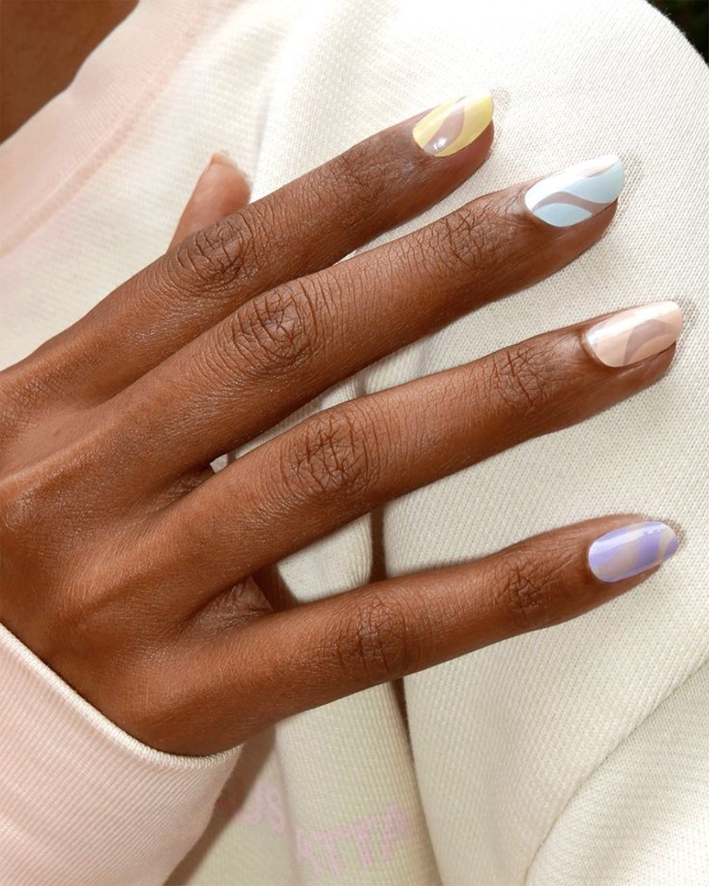 Manicure Ideas - Sherbert by Alicia Torello
