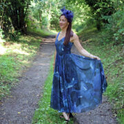 Fashion Blogger Kelly Donlin in British Wedding Attire - August in Europe