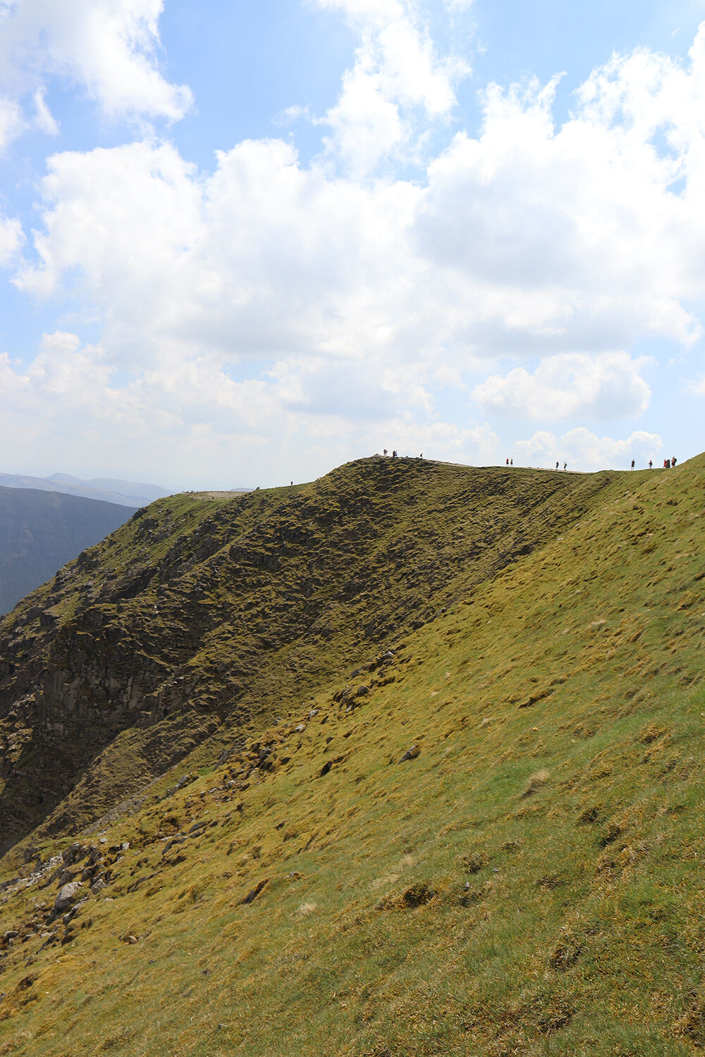 The Path Up Helvellyn via Striding Edge