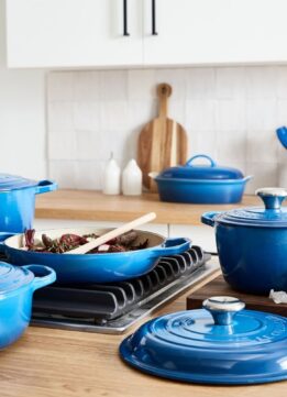 Blue French Cookware West Elm