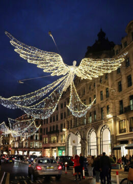 Christmas in London - The Spirits of Christmas Regent Street Angels