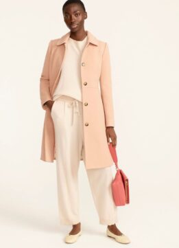 J.Crew Classic Italian Wool Coat Sparkles and Shoes