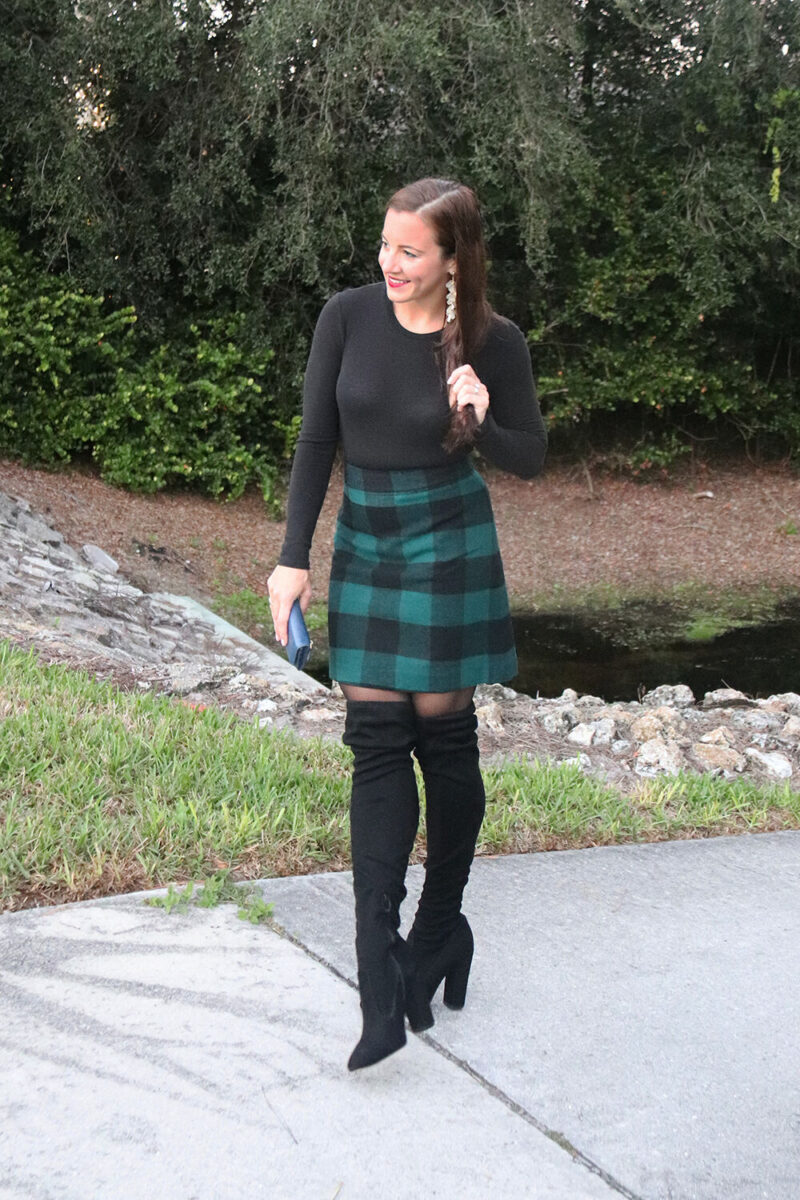 Fun Tartan Woven Skirt