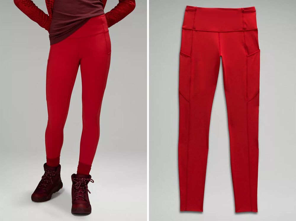 Olympic Games Beijing 2022 Team COC Fast and Free Sueded Nulux High-Rise Tight 28.