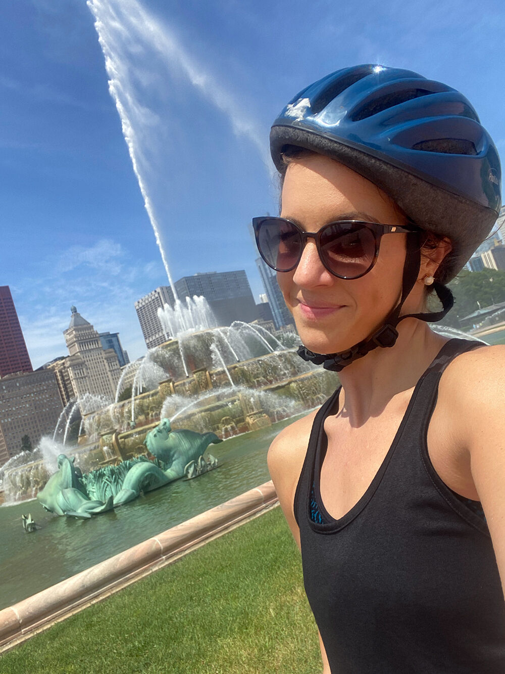 Selfie at the Fountain