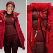 Team Canada x Lululemon - Women's Down Jacket in Dark Sport Red:Sport Red 01