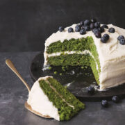 Unique Kale Recipes - Apple Kale Cake with Apple Icing - Kale Cake! From Veggie Desserts with image by Clare Winfield