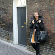 Black and Colorful Winter Style In London