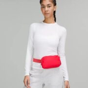 Lululemon Belt Bag in love red