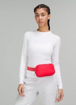 Lululemon Belt Bag in love red