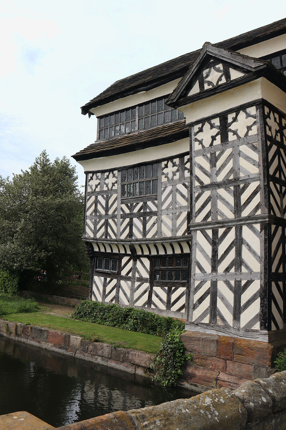 Little Moreton Hall - Moat Enterance to the Hall