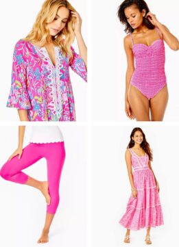 Pink Pieces of the Lilly Pulitzer Resort Collection