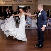 Sparkles and Shoes First Dance Wedding at Audubon Country Club