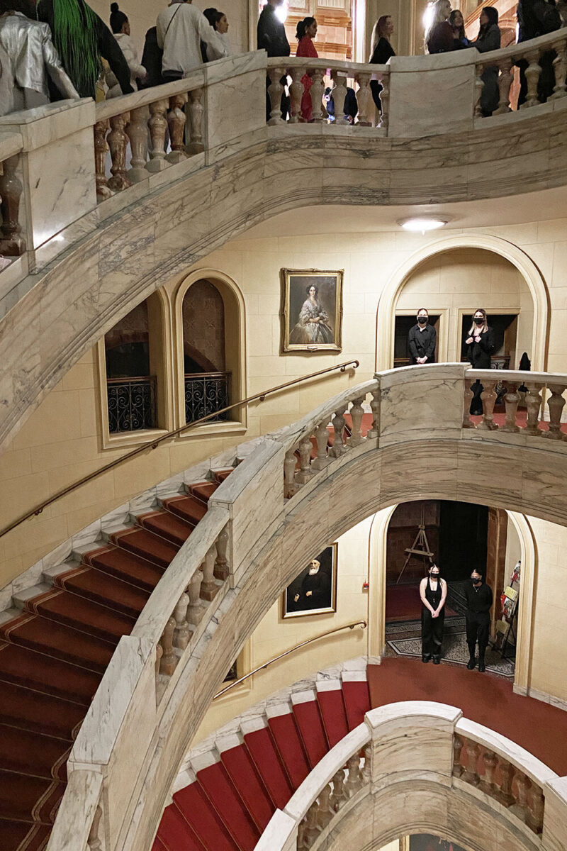 Staircase at the Royal Horseguards Hotel