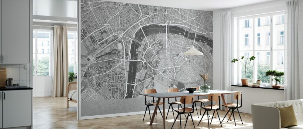 Photowall Wall Murals London Map III
